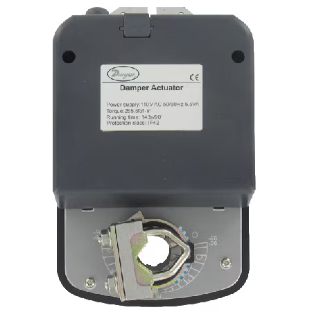 DDB & DDD Direct Coupled Actuators, 88-265 in-lb Torque, 24 Vac